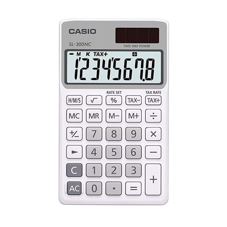 قابلیت و کارایی ماشین حساب کاسیو SL-300NC