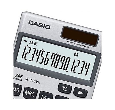 قابلیت و کارایی ماشین حساب کاسیو SL-340VA