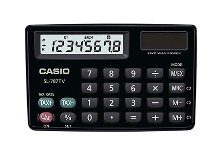 قابلیت و کارایی ماشین حساب کاسیو SL-787TV