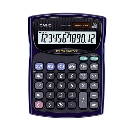 ماشين حساب کاسیو Casio WD-220MS