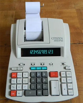 ماشین حساب سیتیزن Citizen 355DPN