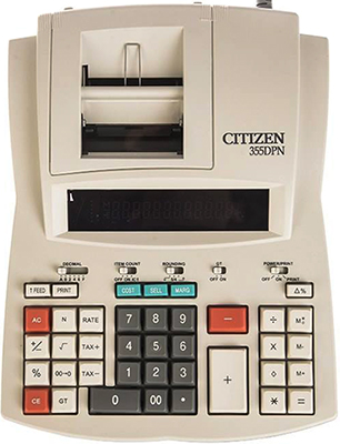 ماشین حساب سیتیزن Citizen 355DPN