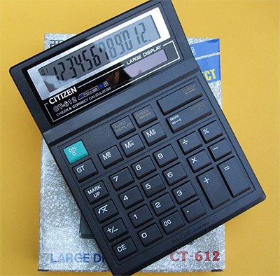 قابلیت و کارایی ماشین حساب ساده سیتیزن CT-600
