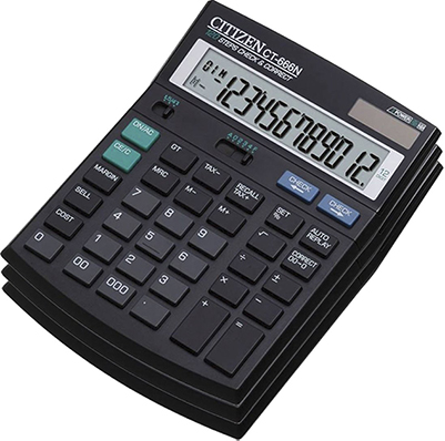 قابلیت و کارایی ماشین حساب ساده سیتیزن CT-666N
