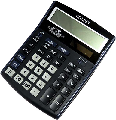 قابلیت و کارایی ماشین حساب ساده سیتیزن CT-780