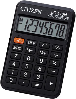 قابلیت و کارایی ماشین حساب ساده سیتیزن LC-110N