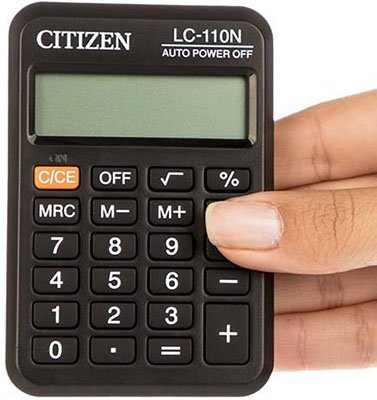 قابلیت و کارایی ماشین حساب ساده سیتیزن LC-110N