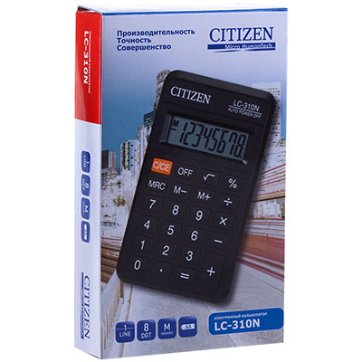 ماشین حساب سیتیزن Citizen LC-310N