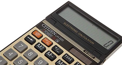 قابلیت و کارایی ماشین حساب ساده سیتیزن LH-220