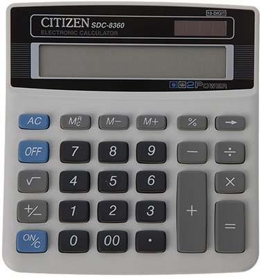 ماشين حساب سیتیزن Citizen SDC-8360