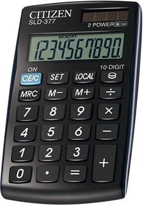 ماشين حساب سیتیزن Citizen SLD-377