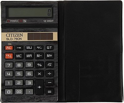 قابلیت و کارایی ماشین حساب ساده سیتیزن SLD-760N