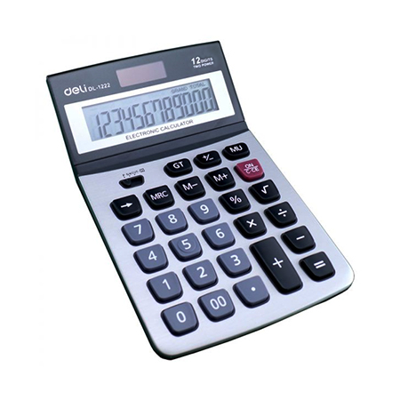 ماشین حساب دلی Deli DL-1222