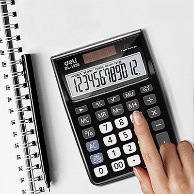 قابلیت و کارایی ماشین حساب ساده دلی DL-1238