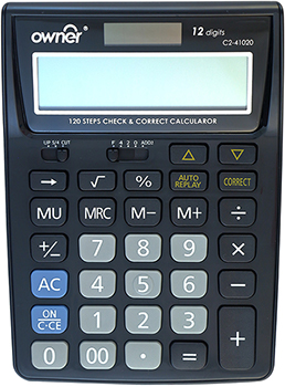 قابلیت و کارایی ماشین حساب ساده اونر C2-41020
