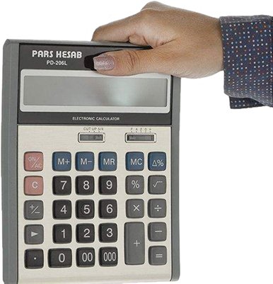 قابلیت و کارایی ماشین حساب ساده پارس حساب PD-206L
