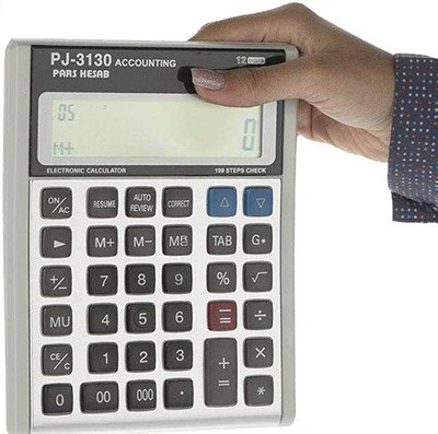 قابلیت و کارایی ماشین حساب ساده پارس حساب PJ-3130