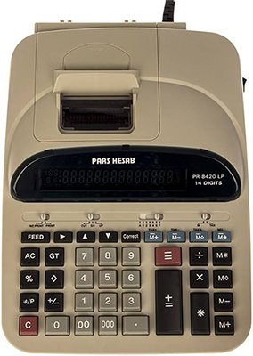 قابلیت و کارایی ماشین حساب چاپی پارس حساب PR-8420LP