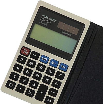 قابلیت و کارایی ماشین حساب ساده پارس حساب PS-122L