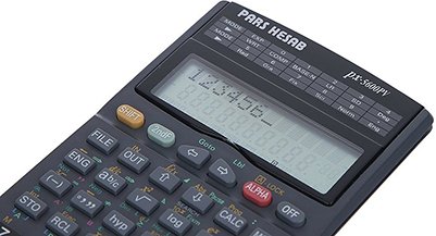 قابلیت و کارایی ماشین حساب مهندسی پارس حساب px-5600PV