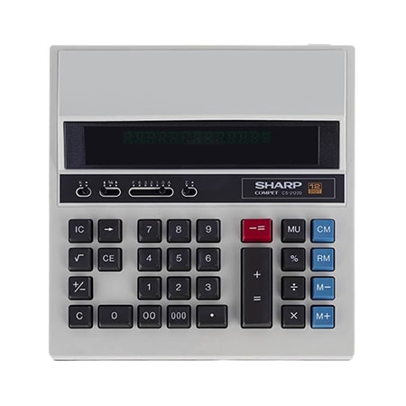 قابلیت و کارایی ماشین حساب ساده شارپ CS-2122D