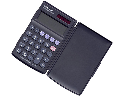 قابلیت و کارایی ماشین حساب ساده شارپ EL-123S