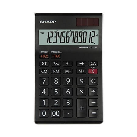 قابلیت و کارایی ماشین حساب ساده شارپ EL-124T
