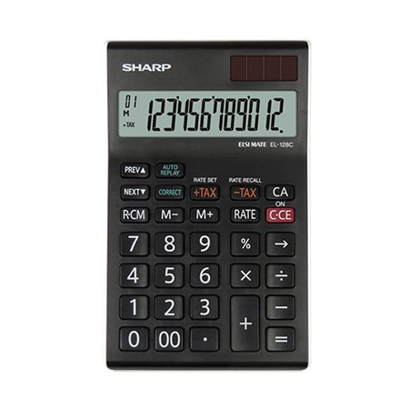 قابلیت و کارایی ماشین حساب ساده شارپ EL-128C