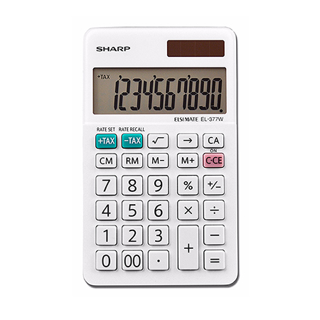 قابلیت و کارایی ماشین حساب ساده شارپ EL-377W