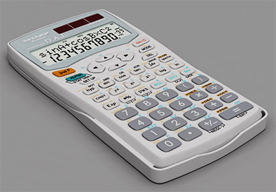ماشین حساب شارپ Sharp EL-520W