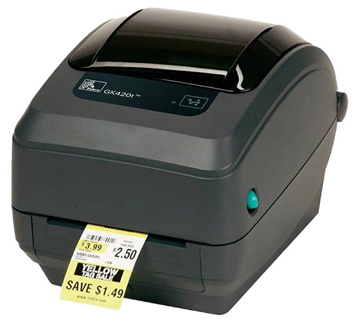 معرفی پرینتر لیبل زن زبرا GK420t